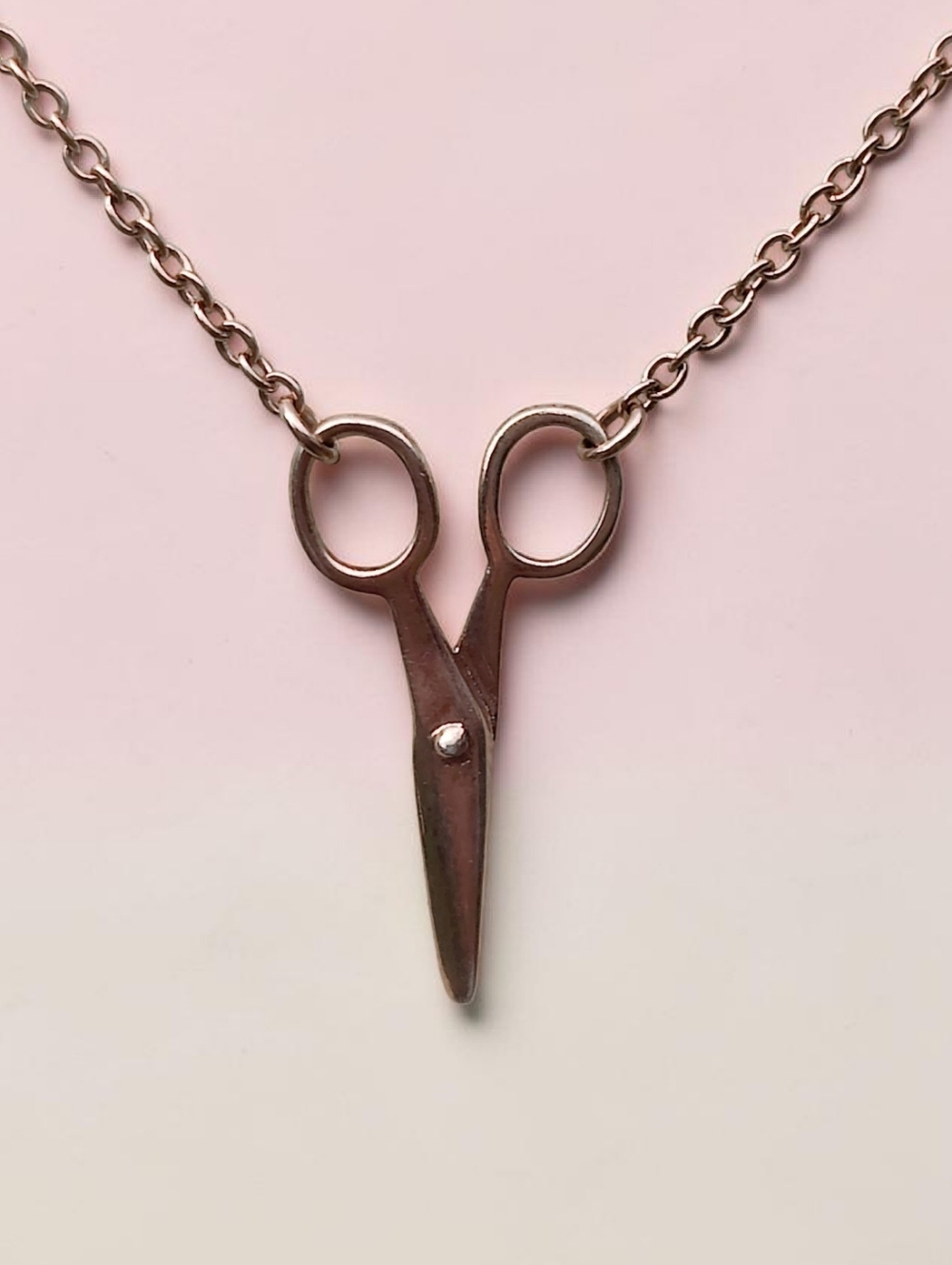 ✂️ Dyadema Sterling Silver Scissors Pendant Necklace